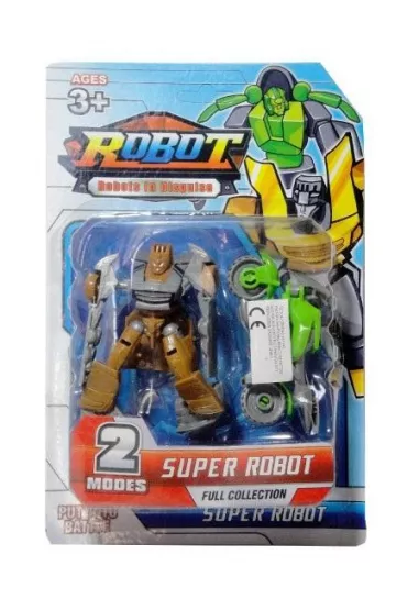 Robot + motocykl Swede