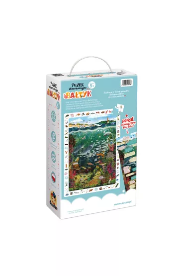 Puzzle obserwacyjne 84 el. Ba�tyk Bright Junior Media
