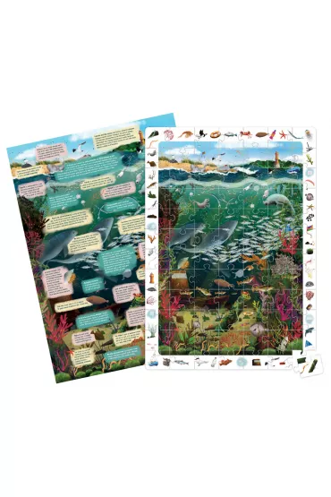 Puzzle obserwacyjne 84 el. Ba�tyk Bright Junior Media