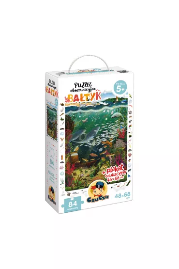 Puzzle obserwacyjne 84 el. Ba�tyk Bright Junior Media