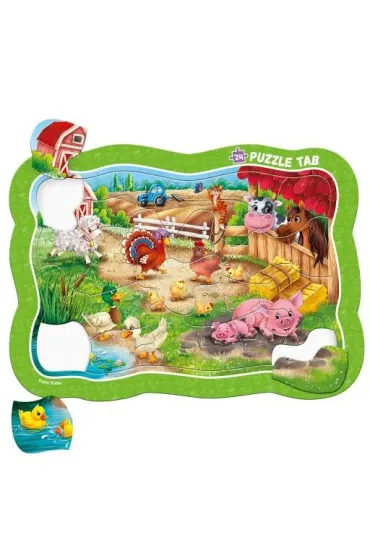 Puzzle ramkowe 24 el. Farma Roter Kafer