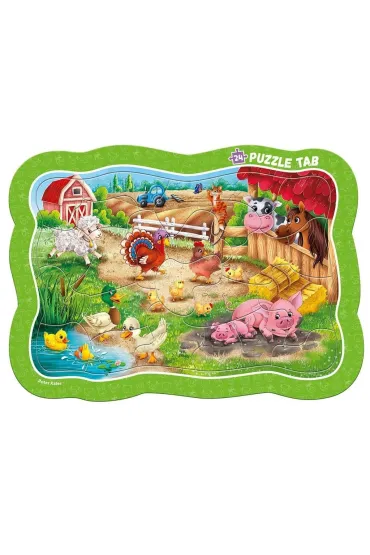 Puzzle ramkowe 24 el. Farma Roter Kafer