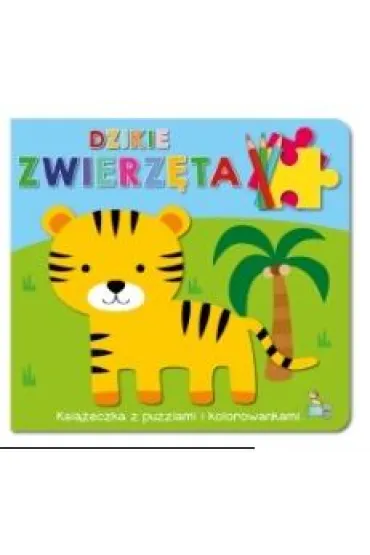 Zwierzeta z gospodarwstaw. Ksi��eczka z puzzlami i kolorowankami