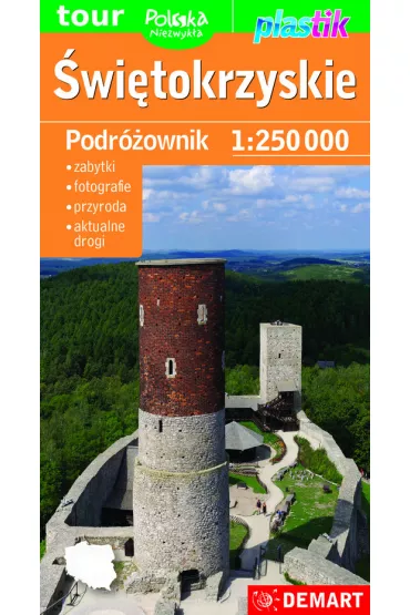 Podr�ownik. Mapa wojew�dztwa - �wi�tokrzyskie 1:250 000