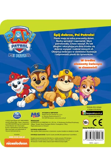 S�odkich sn�w, Psi Patrolu. S�odkich sn�w