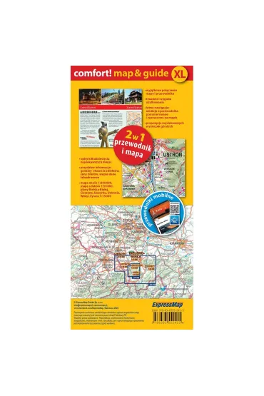 Beskid �l�ski map&guide XL PL laminat 2024 - Malwina Flaczy�ska