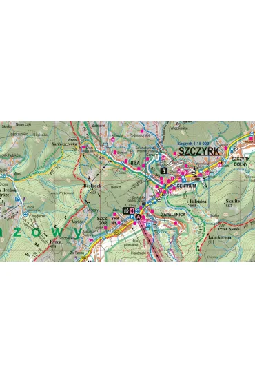 Beskid �l�ski map&guide XL PL laminat 2024 - Malwina Flaczy�ska