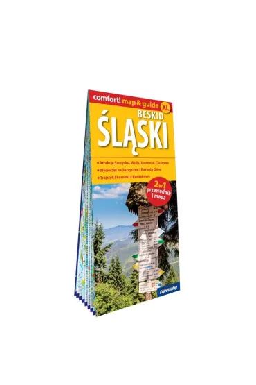 Beskid �l�ski map&guide XL PL laminat 2024 - Malwina Flaczy�ska