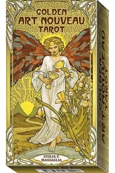 Golden Art Nouveau, karty do tarota - Giulia Massaglia