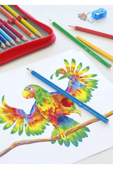 Faber-Castell Kredki Tr�jk�tne Ergonomics 4mm 12 kolor�w