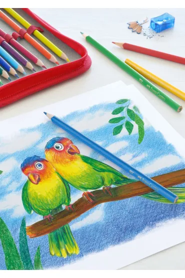 Faber-Castell Kredki Tr�jk�tne Ergonomics 4mm 12 kolor�w