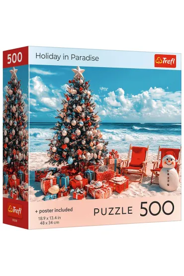 Puzzle 500  USA Collection: Holiday in Paradise Trefl