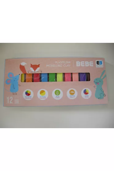 Interdruk Plastelina Pastel BEBE Friends