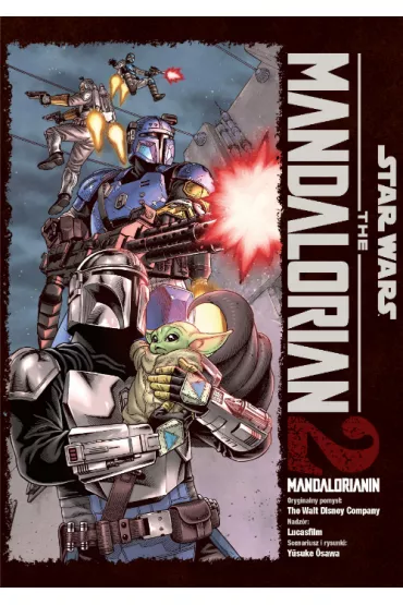Manga Star Wars Mandalorianin. Star Wars. Tom 2 - Yusuke Osawa
