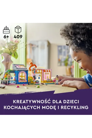 LEGO Friends Sklep z u�ywan� odzie�� 42614