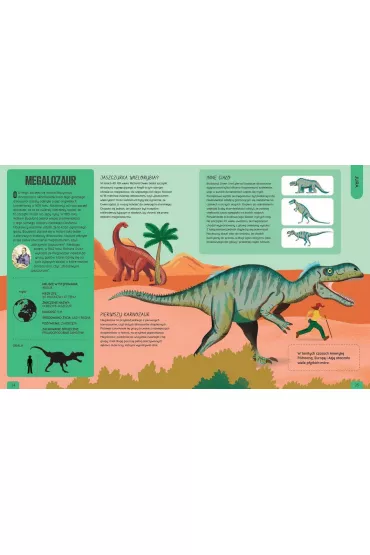 Atlas Dinozaur�w. Podr� do prehistorycznego �wiata - Tom Jackson