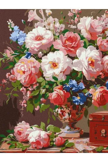 Ideyka Malowanie po numerach - Paleta natury 30x40cm
