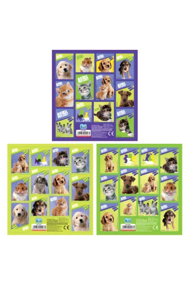 Starpak Naklejki 16x16 Animal Planet cute /289656/