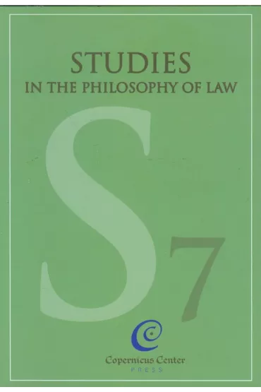 Studies in the philosophy of law  vol. 7 - Jerzy Stelmach, Wojciech Zauski
