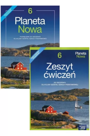 Pakiet Planeta Nowa 6. Podr�cznik oraz zeszyt �wicze� do geografii dla klasy sz�stej szko�y podstawowej - Feliks Szlajfer, Kamila Skomoroko, Roman Malarz, Tomasz Rachwa�
