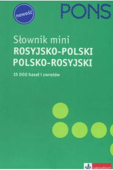 S�ownik mini rosyjsko-polski polsko-rosyjski - pol-rosyjski, S�ownik Mini Rosyj-pol