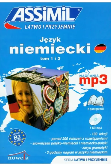 Niemiecki �atwo i przyjemnie T.1-2 + MP3 ASSIMIL - Danuta Kin