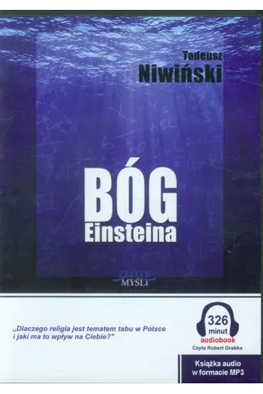 B�g Einsteina. Audiobook CD - Tadeusz Niwi�ski