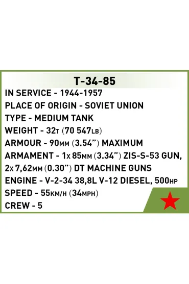 HC WWII T-34-85