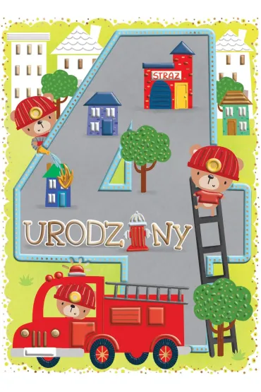 Henry KARNET URODZINY 4 B6 Z KOP STRAZ POZARNA HE FOL