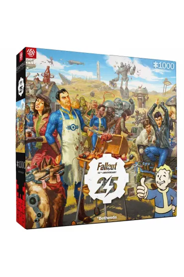 Puzzle Gaming 1000 el. Fallout 25th Anniversary Good Loot