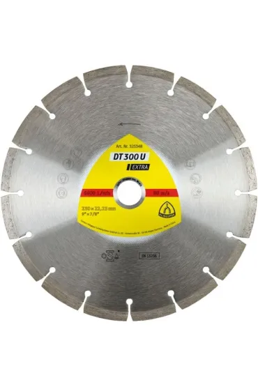Klingspor Tarcza diamentowa segmentowa 230mm x 2,3mm x 22,2mm dt300u beton.