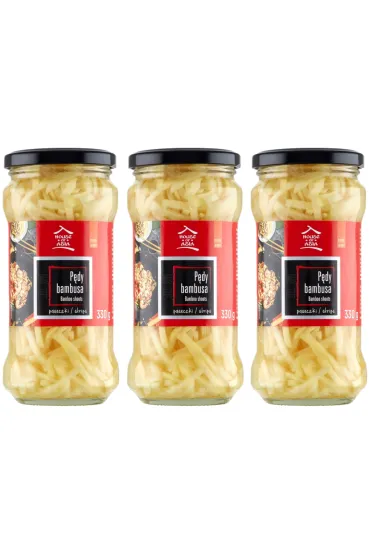 House of Asia P�dy bambusa Zestaw 3 x 330 g