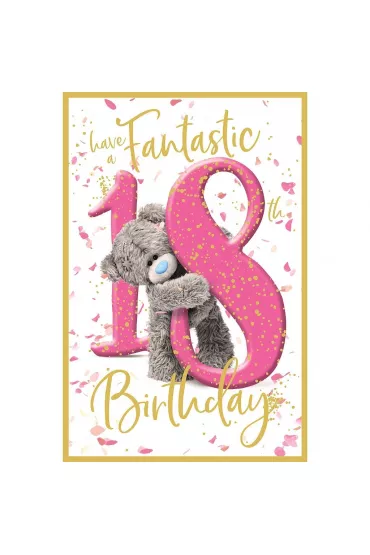 Carte Blanche Kartka urodzinowa Have a fantastic 18th birthday