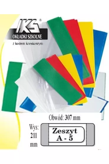 Iks Okadka zeszytowa A5 10 szt.