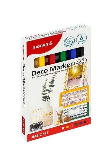 Monami Marker Astra Deco 6 szt.