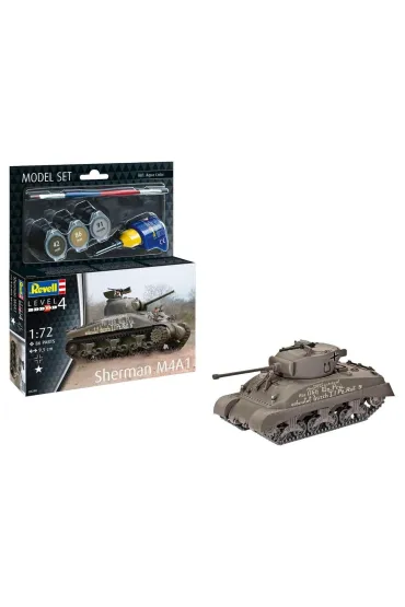 Model Set - Sherman M4A1 Revell