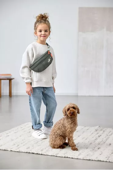 Palopa Torebka nerka na smakoyki dla psa mini Enja dark olive