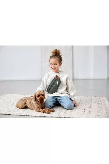 Palopa Torebka nerka na smakoyki dla psa mini Enja dark olive