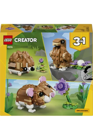 LEGO Creator Uroczy chomik z kwiatkiem 31376