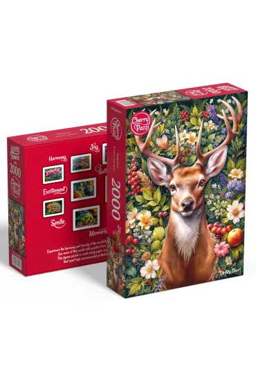 Puzzle 2000 CherryPazzi Oh My Deer! 50262