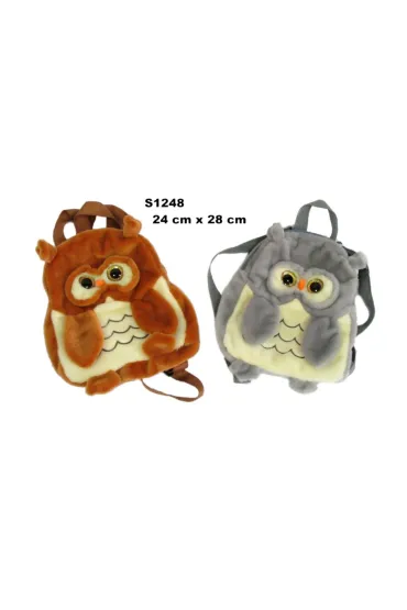 Plecak pluszowy mix SUN-DAY S1248 24cmx28cm
