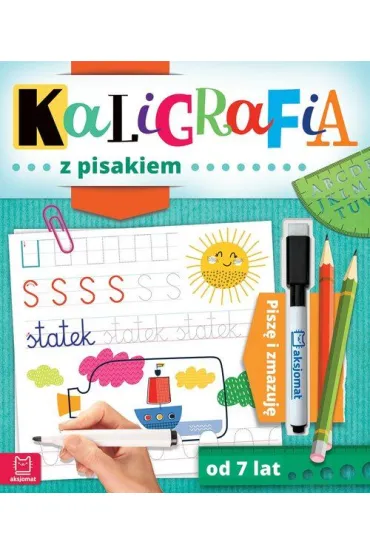 KSIAZECZKA EDUK 205X240 KALIGRAFIA PISAK AKS - Anna Podg�rska