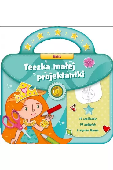 Teczka ma�ej projektantki turkus 2. Butik