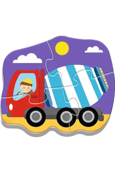 Baby Puzzle. Pojazdy na budowie Trefl