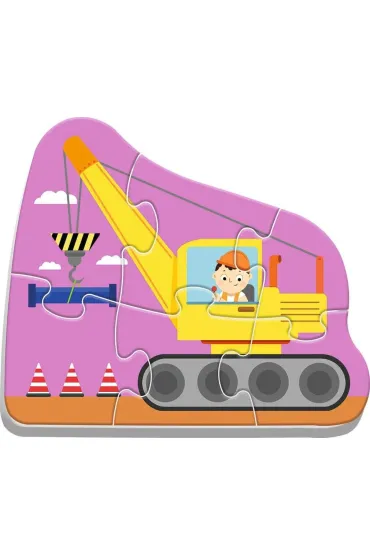 Baby Puzzle. Pojazdy na budowie Trefl
