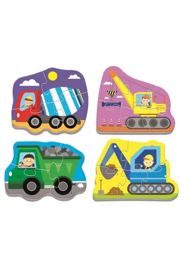 Baby Puzzle. Pojazdy na budowie Trefl