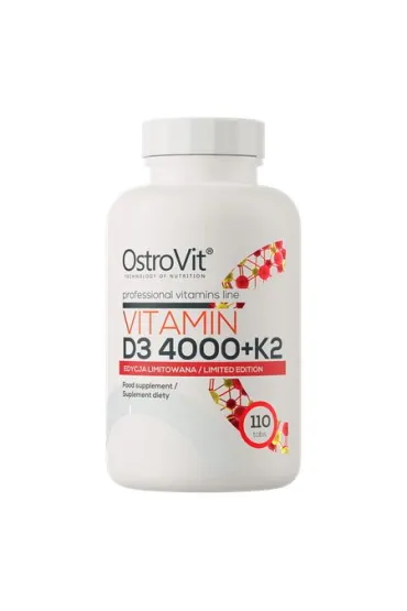 OstroVit Witamina D3 4000 + K2 Suplement diety 110 tab.