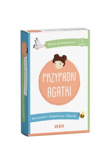 Przypadki Agatki. Karty gramatyczne. Cz�� 1 - Agnieszka Fabisiak-Majcher, El�bieta �awczys