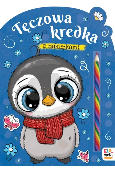T�czowa kredka. Pingwin