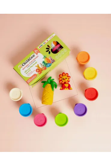 Ciastolina naturalna eco kubki ChildGen